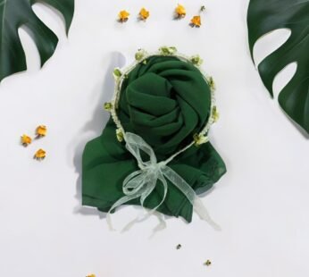 Emerald Green Chiffon Hijab