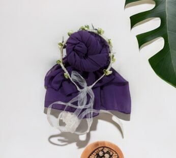 Purple Chiffon Hijab