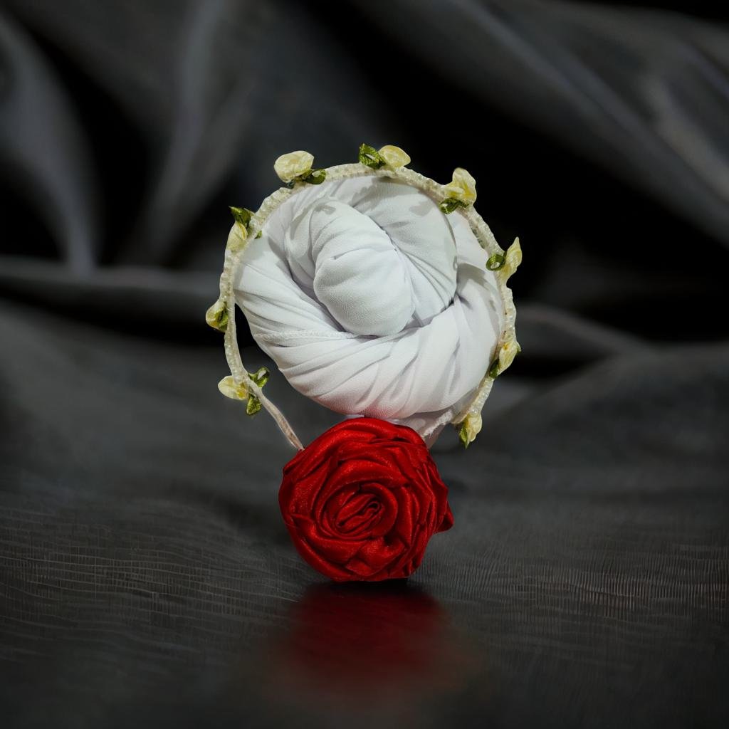 Pure White Chiffon Hijab