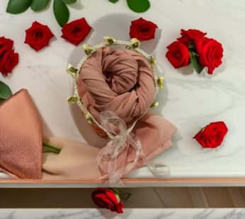 Dusty Pink Chiffon Hijab