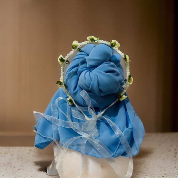 Sky Blue Chiffon Hijab