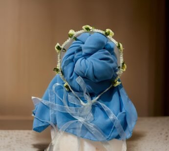 Sky Blue Chiffon Hijab