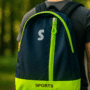 SPORTS Backpack – Navy Blue & Neon Green